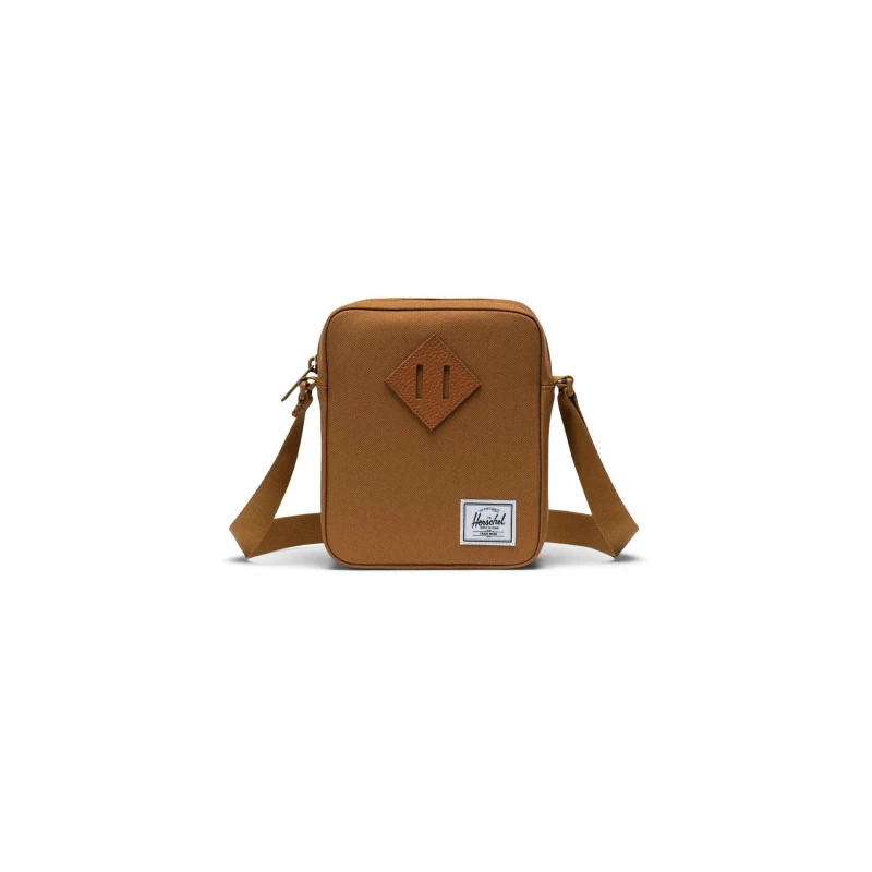 Image of Herschel Bags Womens Heritage Crossbody Bag One Size Bronze Brown HSL071-BBROWN-ONE