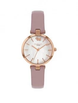 Image of Radley White Dial Taupe Strap Watch