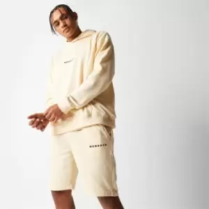 Image of Mennace Essentials Mid Length Shorts - Neutral