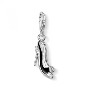 Image of Ladies Thomas Sabo Sterling Silver Charm Club High Heel Shoe Charm