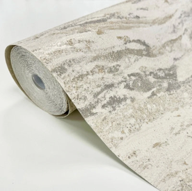 Image of Rasch Onyx Luxury Heavyweight Wallpaper - Natural