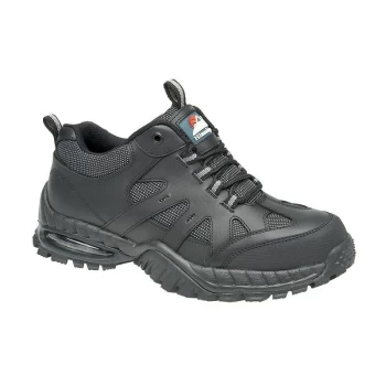 Image of 4041 Air Bubble Black Safety Trainers - Size 3 - Himalayan