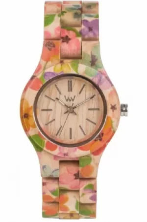 Image of Unisex Wewood Criss Flower Watch WWD-CRISS-FLBE