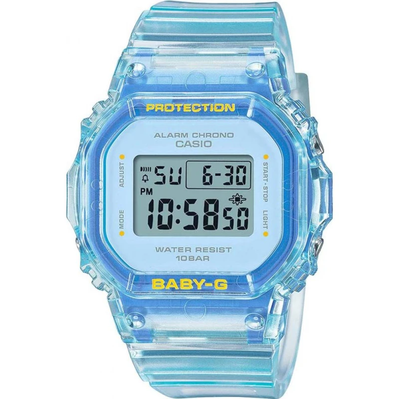Image of Casio BGD-565SJ-2ER Baby-G Summer Jelly (42.1mm) Blue Watch