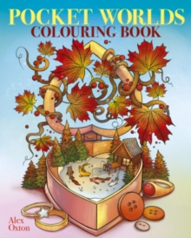Image of Pocket Worlds Colouring Book : Over 45 Miniature Scenes to Colour Paperback / softback