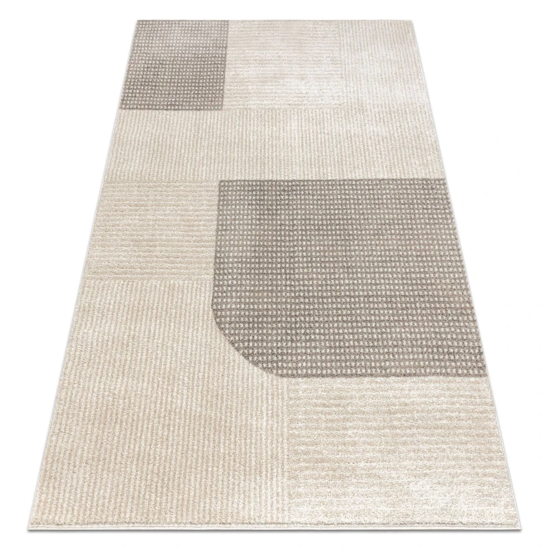 Image of RugsX Carpet Fusion 0805 Cream / Beige - Geometric, Modern, Abstract 120X170 Cm