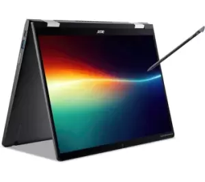 Image of Acer Spin 714 14" 2 in 1 Chromebook - Intel Core i3, 256GB SSD, Grey, Silver/Grey