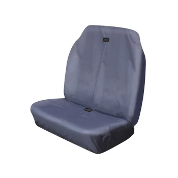 Image of Car Seat Cover High Back Waterproof - Front Pair - Grey - 52202 - Cosmos