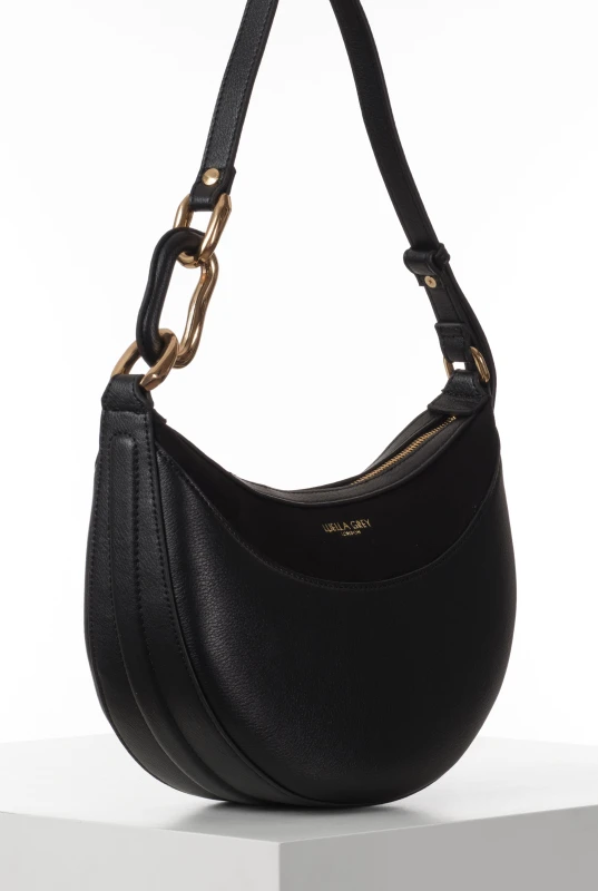 Image of Luella Grey Womens 'Hester' Shoulder Bag in Black Female One Size