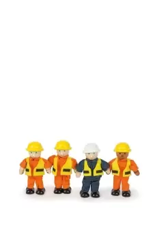 Image of Builders Wooden Figures