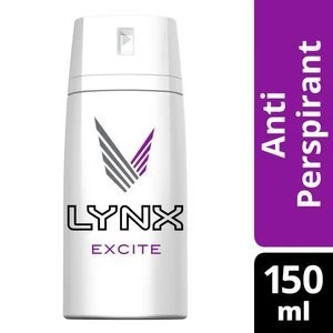 Image of Lynx Dry Anti-Perspirant Spray Excite 150ml