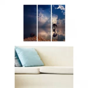 Image of MDF3195637 Multicolor Decorative MDF Painting (3 Pieces)