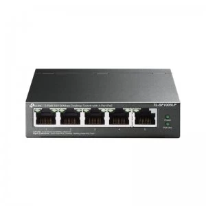 Image of TP Link 5-Port 10/100Mbps Desktop Switch with 4-Port PoE