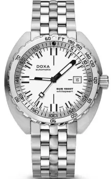 Image of Doxa Watch SUB 1500T Whitepearl Bracelet