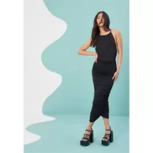 Image of Missguided Block Heeled Mules - Black