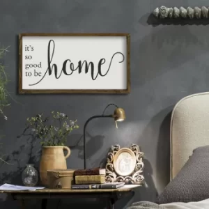 Image of KZM319 Brown White Black Decorative Framed MDF Painting