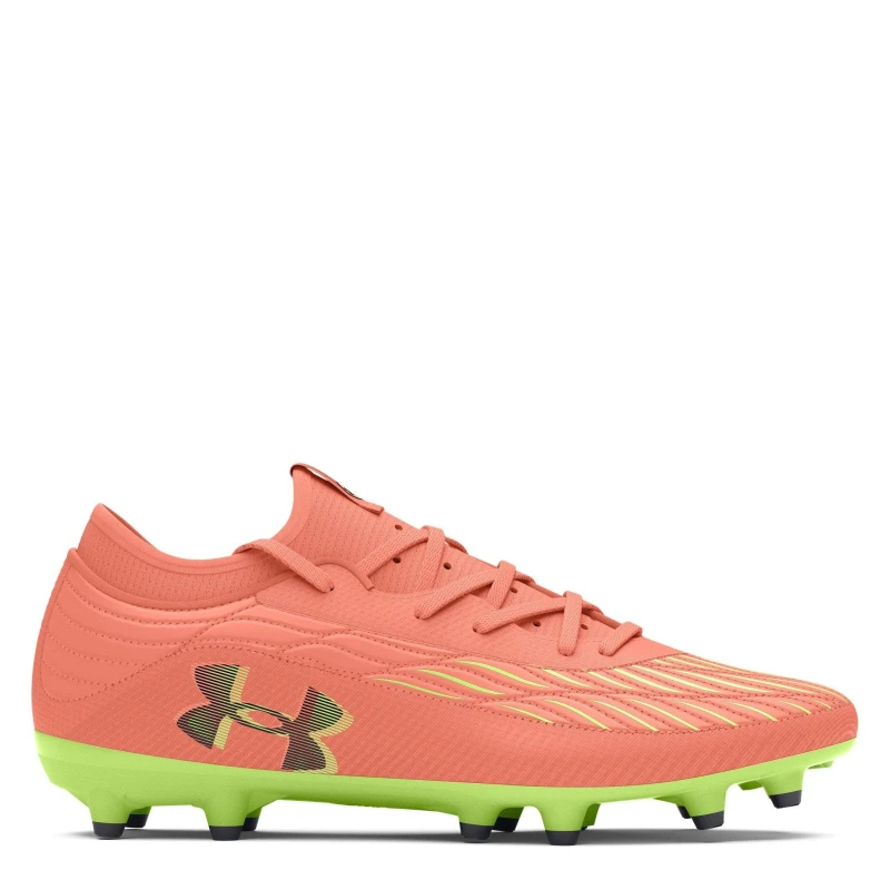 Image of Under Armour Magnetico Elite 4 Firm Ground Football Boots - Orange Orange 7
