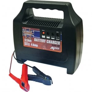 Image of Faithfull Power Plus Automotive Battery Charger 12v