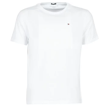 Image of Tommy Hilfiger COTTON ICON SLEEPWEAR-2S87904671 mens T shirt in White - Sizes S,L,XL,UK S,UK M,UK L,UK XL