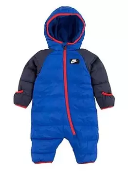 Image of Nike Younger Baby Boy Baby Snowsuit, Blue, Size 6 Months