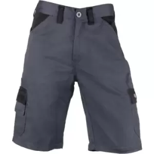 Image of Dickies Workwear Mens Everyday Shorts (38R) (Grey/Black) - Grey/Black