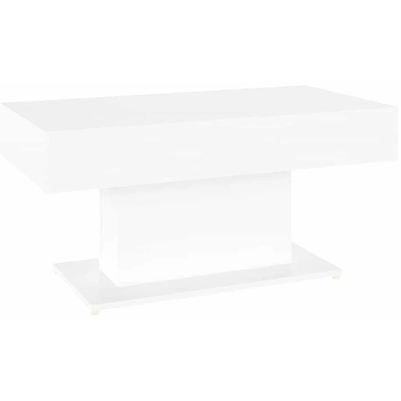 Image of VIDAXL Coffee Table White 96x50x45cm Engineered Wood Vidaxl 8720286560327