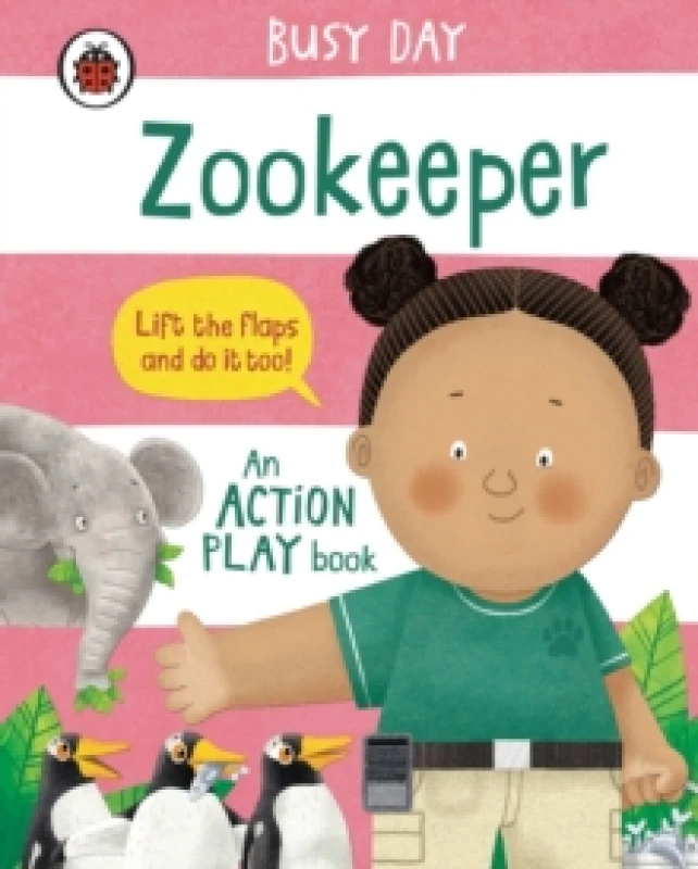 Image of Busy Day: Zookeeper : An action play book Board book