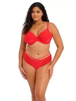 Image of Elomi Kendra Underwired Plunge Bra, Red, Size 40E, Women