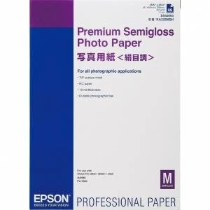 Image of Epson Prem Semigloss Photo Pap A2 X25 Sheets 329mm EPS042093
