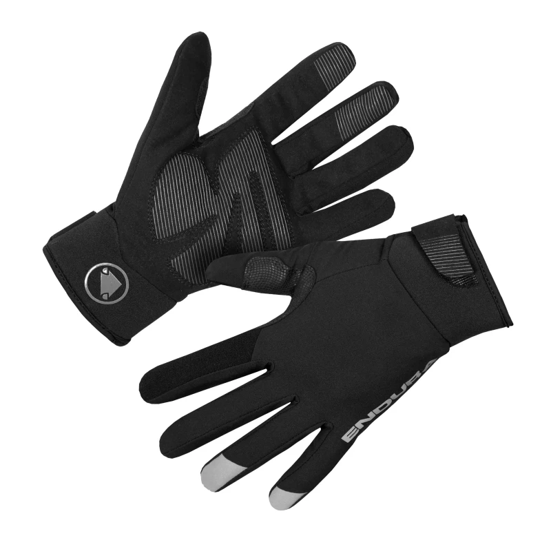 Image of Endura Womens Waterproof Cycling Gloves Black female XS/S
