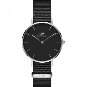 Image of Daniel Wellington Black 'Petite 32 Cornwall S Black' Watch - DW00100216