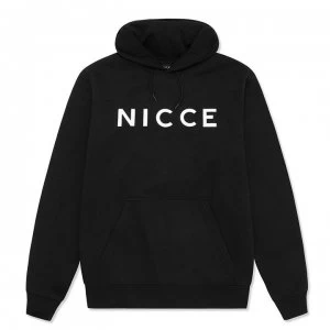 Image of Nicce Large Logo Hoodie Womens - Black