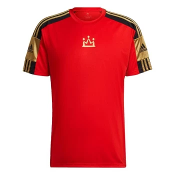 Image of adidas Salah Squadra Training Jersey Mens - Red