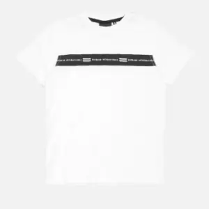 Image of Barbour International Boys' Wallis T-Shirt - White - M (8-9 Years)