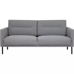 Image of Furniture To Go - Larvik 2.5 Seater Sofa - Grey, Black Legs - Soul Grey, Black Legs