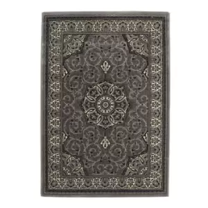 Image of Think Rugs Heritage Rug 4400 Grey 160X230cm