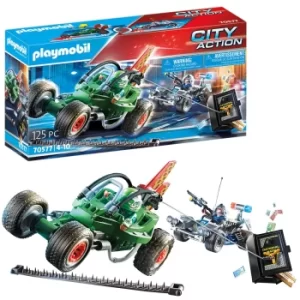Image of Playmobil City Action Police Go-Kart Escape (70577)