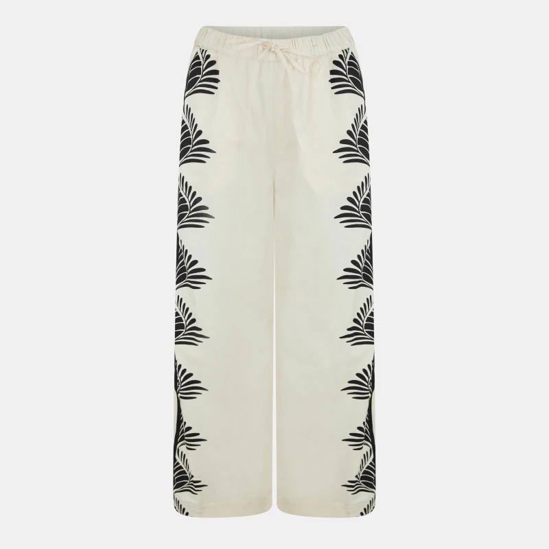 Image of French Connection Womens Sherry High-Rise Wide Leg Trousers Black female 10 (S)