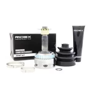 Image of RIDEX CV Joint 5J0060 Axle Joint,Joint Kit, drive shaft OPEL,VAUXHALL,Corsa C Schragheck (X01),Meriva A (X03),Corsa B Schragheck (S93)