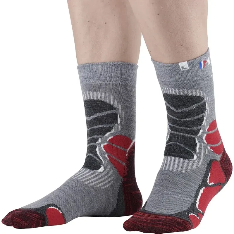 Image of Football Socks Monnet Mid Extra Light Rouge Unisex 39/40