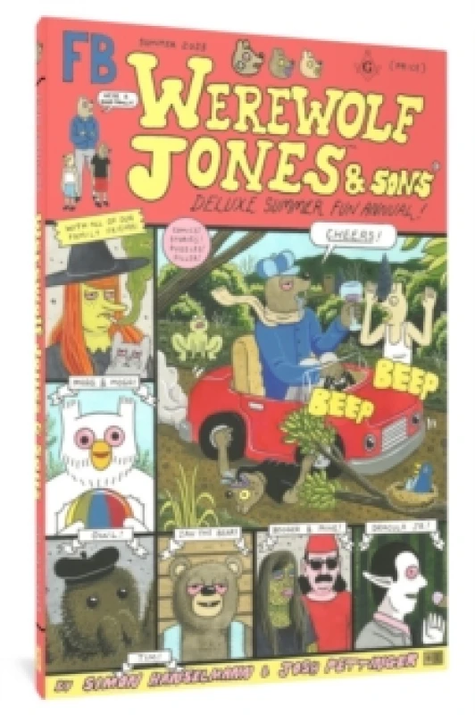 Image of Werewolf Jones & Sons Deluxe Summer Fun Annual Hardback