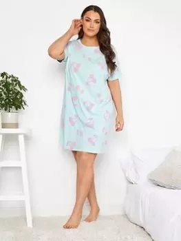 Image of Yours Cherries Sleeptee - Blue Size 30-32, Women