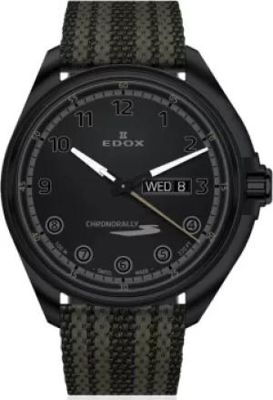 Image of Edox Watch Chronorally S Day Date Quartz