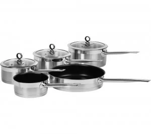 Image of Morphy Richards 46415 5 Piece Non-stick Pan Set