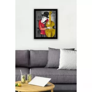 Image of SC0215 Multicolor Decorative Framed MDF Painting