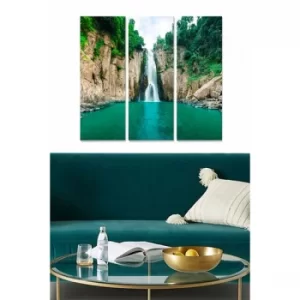 Image of MDF166890662 Multicolor Decorative MDF Painting (3 Pieces)