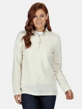 Image of Regatta Sweethart Quarter Zip Fleece - White, Size 14, Women