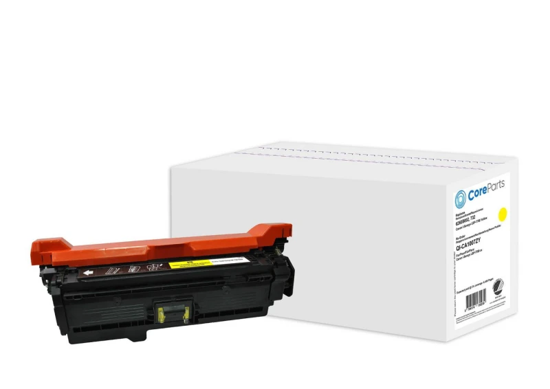 Image of CoreParts QI-CA1007ZY toner cartridge Compatible Yellow