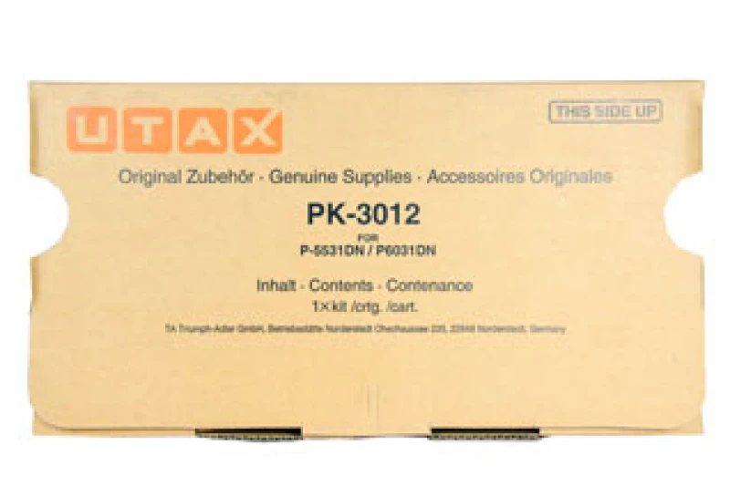 Image of Utax 1T02T60UT0/PK-3012 Toner-kit. 25K pages/5% for TA P 5536/6031/603