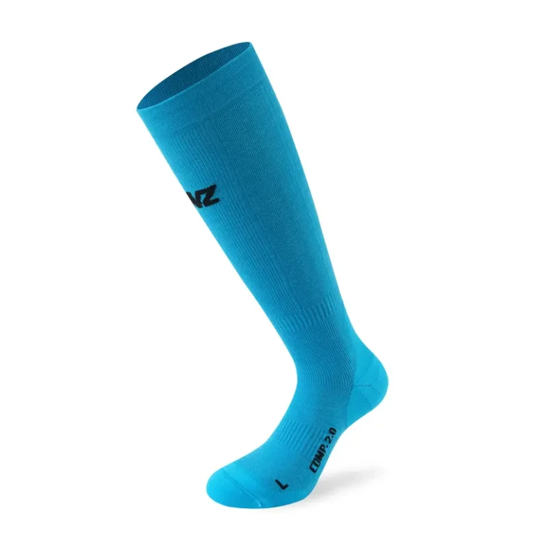 Image of Compression socks Lenz 2.0 Merino Bleu Unisex S
